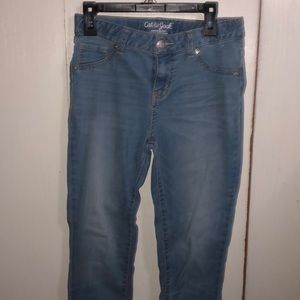 Cat & jack super skinny light wash jeans